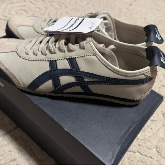 Onitsuka Tiger by Asics Men's Sneakers - White and Navy - Picture 7 of 7